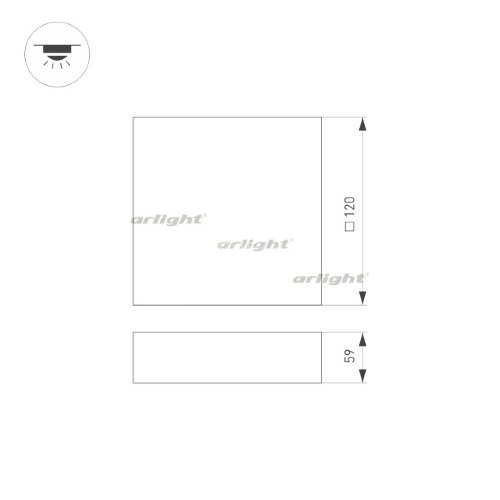 Потолочный светильник Arlight 034735