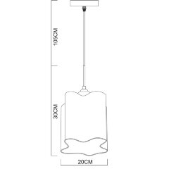 Подвесной светильник Arte Lamp A3479SP-1CC