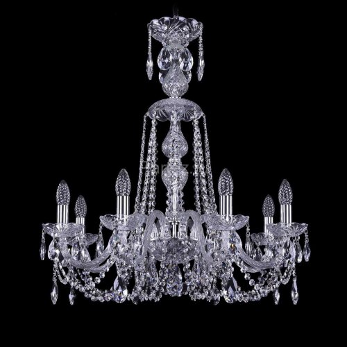 Подвесная люстра Bohemia 1402/8/240/XL-73 Ni