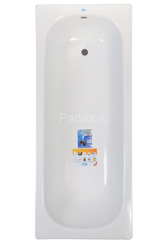 Ванна стальная Donna Vanna 120х70х40 Белая орхидея