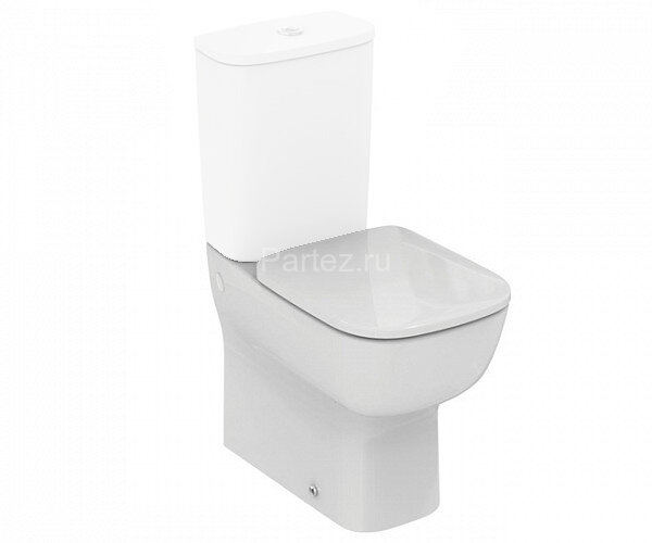 Унитаз-компакт (чаша) Ideal Standart ESEDRA напольный, короткая проекция, глубокий смыв (T282001)