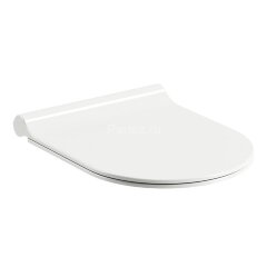 Крышка-сиденье для унитаза Ravak Uni Chrome Slim белое (X01550)