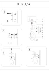 Бра Newport 31301/A