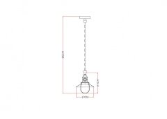 Подвесной светильник Arte Lamp A4524SP-1AB