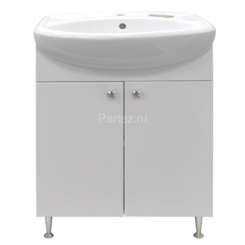 Комплект тумба Моника New 60 напольная 600х840х300 с раковиной Арго 60 (CS00076240)