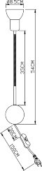 Бра Arte Lamp A3116AP-1WH