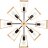 Потолочная люстра Arte Lamp A8030PL-8BK