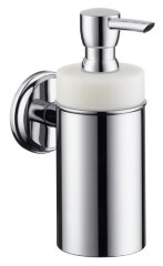 Дозатор жидкого мыла Hansgrohe Logis Classic керамический, хром (41614000)