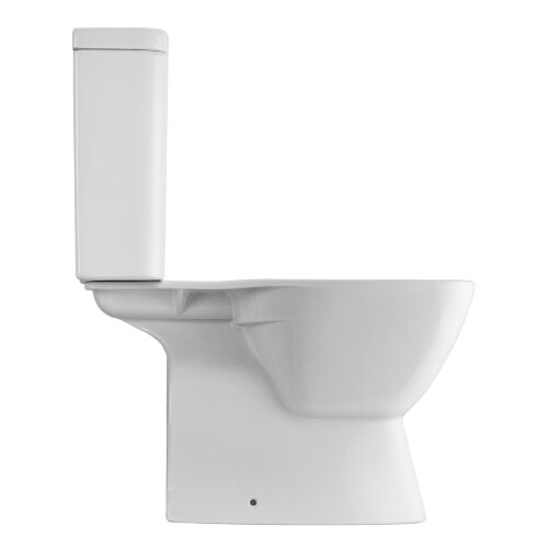 Унитаз-компакт Santek "Нео" rimless напольный, безободковый, с тонким сиденьем микролифт (1.WH30.2.4