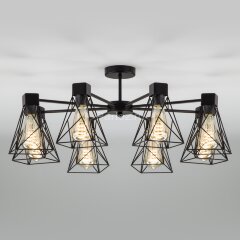 Потолочная люстра Eurosvet 70107/8 черный