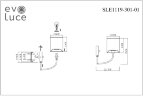 Бра Evoluce SLE1119-301-01