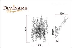 Бра Divinare 3135/26 AP-2