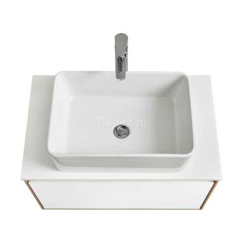 Столешница под раковину Aquaton Либерти 70 белый глянец (1A281203LY010)