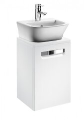 Модуль для раковины Roca THE GAP ORIGINAL 450 мм, белый глянец
