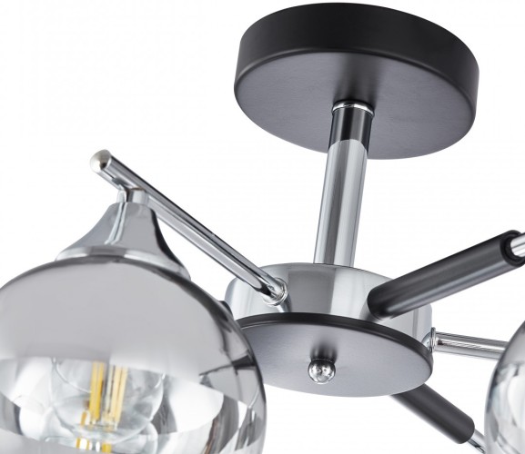 Потолочная люстра Arte Milano 339354/6 CR+BK