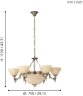 Подвесная люстра Eglo 85858