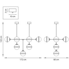 Подвесная люстра Lightstar 813191