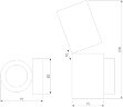 Настенный светильник Elektrostandard 40126/LED белый