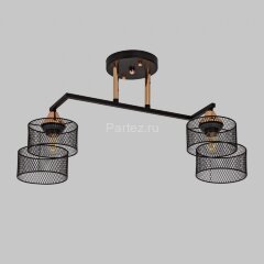 Потолочная люстра Imex MD.4252-2-S-BK+FGD