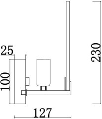 Бра Freya FR5197WL-01CH