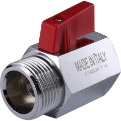 Кран шаровой мини ВР/НР 3/4" Stout