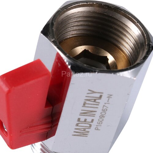 Кран шаровой мини ВР/НР 3/4" Stout