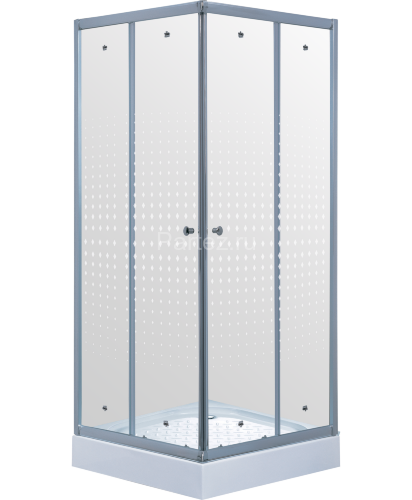 Timo душевой угол TL-9002 Romb Glass (90*90*200), шт
