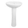 Раковина Loranto Atina 495х415х840 в комплекте с пьедесталом (CS-028)