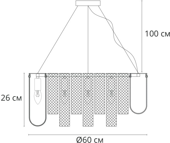 Подвесная люстра Arte Lamp A4074LM-10CC