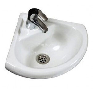 Раковина Santeri Радиан 332 мм, угловая, белая (1.3130.9.S00.10B.0)