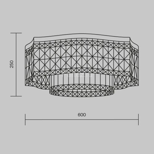 Потолочная люстра Maytoni DIA005CL-10G