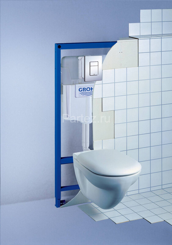 Кнопка смыва для унитаза GROHE Skate Cosmopolitan (3 режима смыва), хром (38732000)