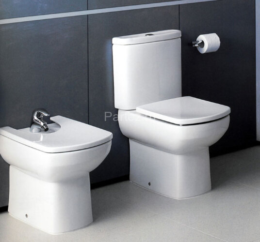 Roca DAMA SENSO COMPACTO Низ к унитазу напольный, двойной выпуск, 600 мм