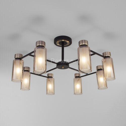 Потолочная люстра Eurosvet 70115/8 черный