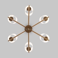 Подвесная люстра Eurosvet 60146/6 латунь