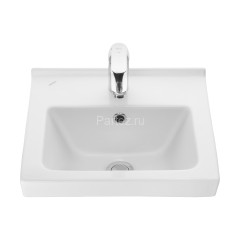 Раковина подвесная Santeri Визит-40 с переливом, белый (1.3117.7.S00.11B.0)