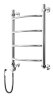 Полотенцесушитель электрический ДВИН R Electro лесенка 60/50, ТЭН слева, полированный (4627086042395