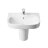 Раковина Roca DEBBA 550x440х170 мм, уст.компл., белая (7.3279.9.500.Y)
