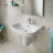 Раковина Roca DEBBA 550x440х170 мм, уст.компл., белая (7.3279.9.500.Y)