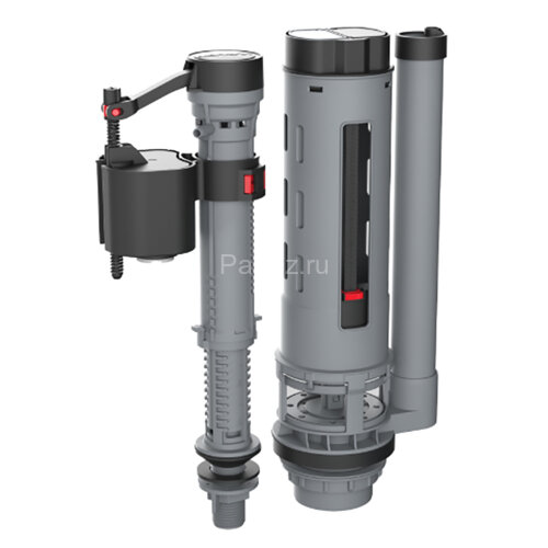 Унитаз-компакт Azario Formal 370х315х790 напольный, безободковый, в комплекте с бачком и сиденьем ми