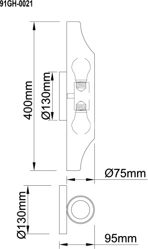 Бра Garda Decor 91GH-0021