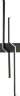 Настенный светильник Escada 10219/2LED Black
