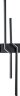 Настенный светильник Escada 10219/2LED Black