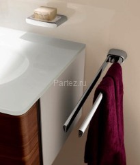 Полотенцедержатель Keuco Elegance New, двойной, поворотный, хром (11620010000)