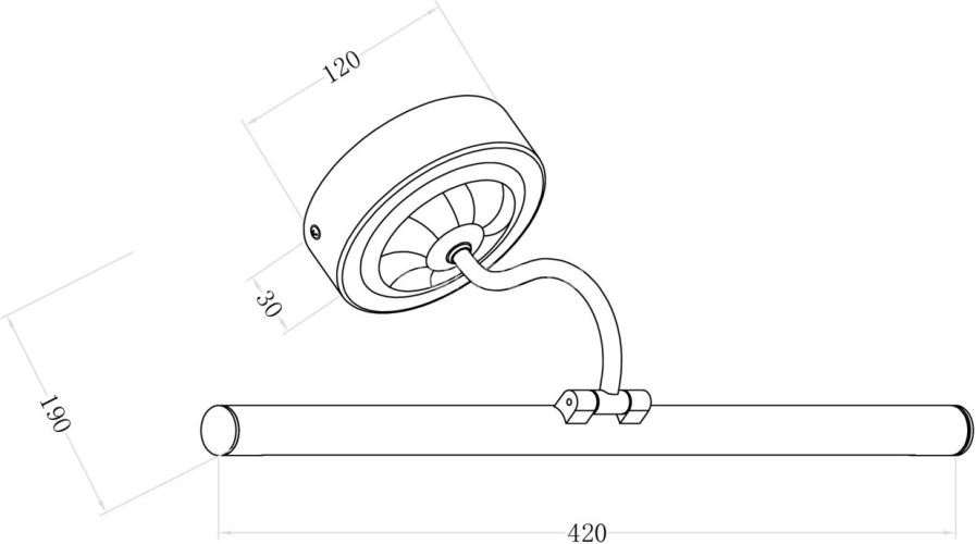 Подсветка для картин Maytoni MIR014WL-L9G3K
