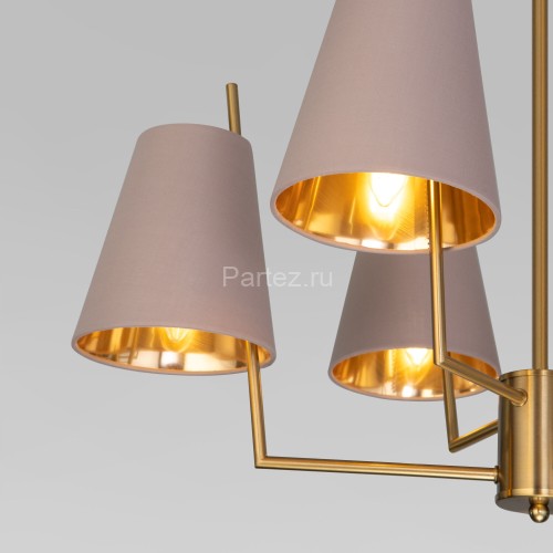 Потолочная люстра Eurosvet 60173/6 латунь