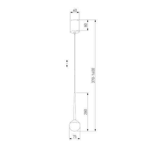 Подвесной светильник Elektrostandard DLS028 6W 4200K белый