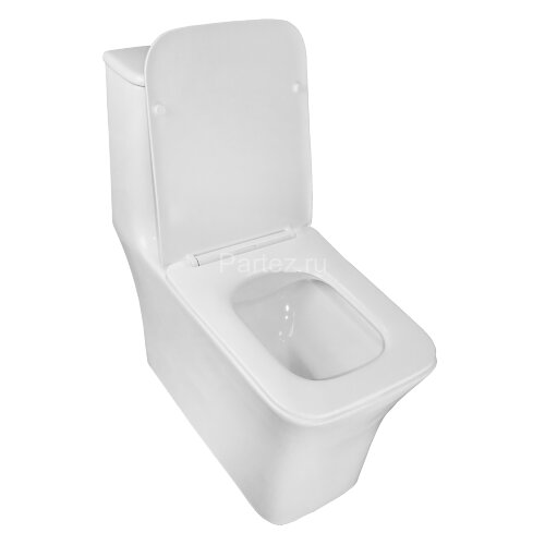 Унитаз-моноблок Azario GRESSA 705х370х760 напольный, безободковый, в комплекте со смывным механизмом