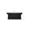 Конвектор внутрипольный Royal Thermo ATRIUM-90/200/2200-DG-U-AU