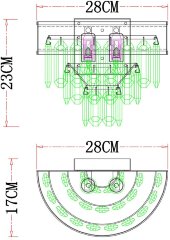 Бра Arte Lamp A1002AP-2CC